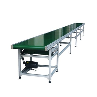 Banda transportadora de PVC de correa del perfil de aluminio automático horizontal industrial del transportador
