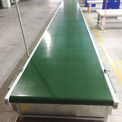 Banda transportadora de PVC de correa del perfil de aluminio automático horizontal industrial del transportador