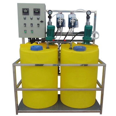 Lanzamiento lento de 1000L/H PE Pac Pam Flocculant Automatic Dosing Machine que disuelve