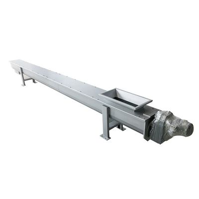 barro horizontal del grano del transportador de tornillo del acero de carbono 5t/h que transporta el equipo