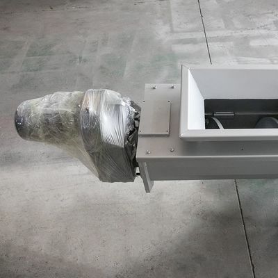 barro horizontal del grano del transportador de tornillo del acero de carbono 5t/h que transporta el equipo