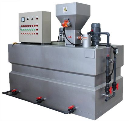 Equipo de dosificación bajo ácido del floculante de 2000L/H PAM Automatic Dosing System Chloride