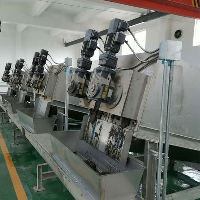 equipo de desecación de desecación del barro de la fábrica de la comida de la máquina del barro espiral 15m3/H