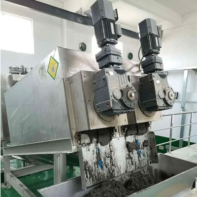 equipo de desecación de desecación del barro de la fábrica de la comida de la máquina del barro espiral 15m3/H