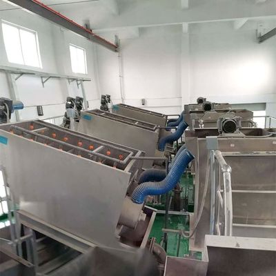 equipo de desecación de desecación del barro de la fábrica de la comida de la máquina del barro espiral 15m3/H