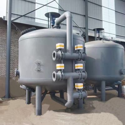Equipo de acero inoxidable 2T/H industrial del tratamiento de aguas residuales del filtro del carbono activado 304