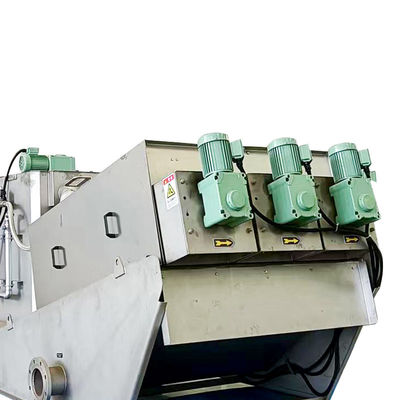 equipo de desecación del tratamiento del barro del abono de la granja de la máquina del barro espiral 20m3/H
