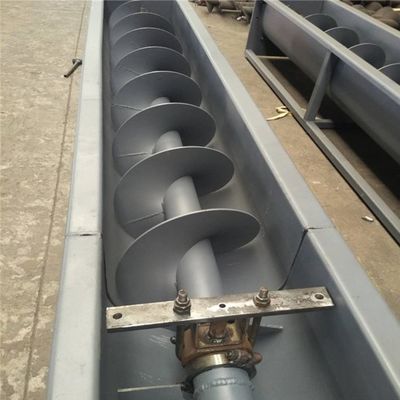 Transportación espiral industrial del polvo del desecador de tornillo del barro del acero de carbono