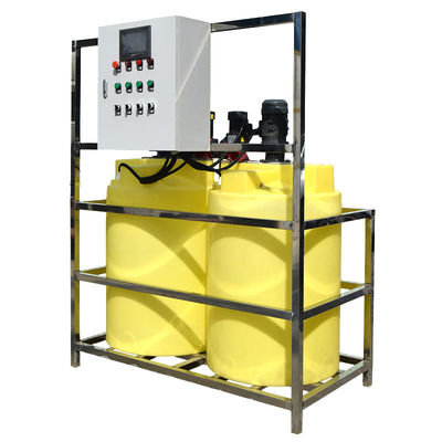 Sistema de dosificación automático líquido químico para el tratamiento de aguas residuales de la planta colorante