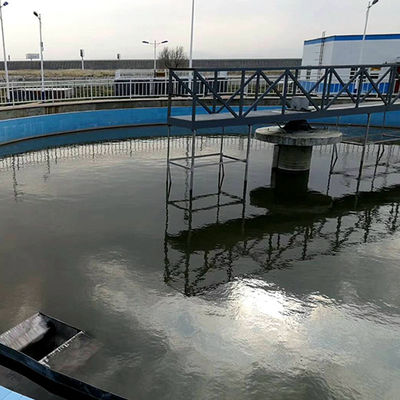 El tanque de sedimentación periférico de acero inoxidable del raspador de barro de la impulsión del medio puente