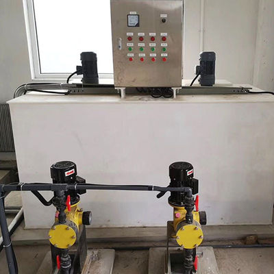 Sistema de dosificación automático integrado pH de tres cámaras que regula el agente del fusor lento