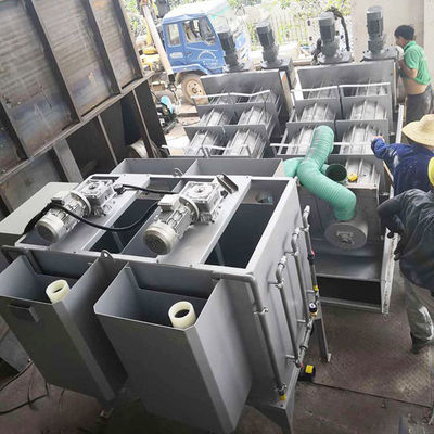 Máquina de desecación del barro aceitoso petroquímico espiral para la fábrica de la comida