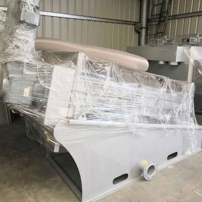 Máquina de desecación del barro aceitoso petroquímico espiral para la fábrica de la comida