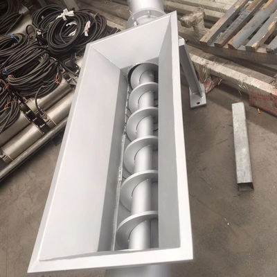 Transportador de tornillo tipo U para grano de mineral de ceniza de cemento de lodo