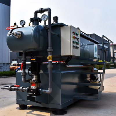 tratamiento de aguas residuales doméstico disuelto de la máquina de flotación de vapor del acero de carbono 100m3