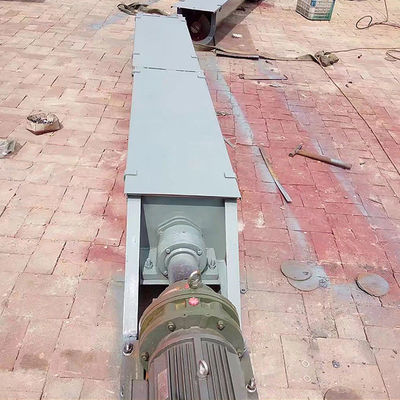 Transportador de tornillo sin eje resistente a altas temperaturas de acero inoxidable