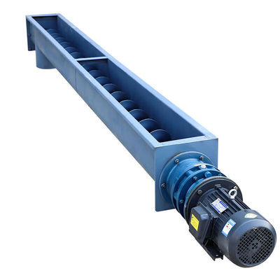 Espiral de la máquina del transportador de tornillo del cemento del silo del acero inoxidable para el polvo
