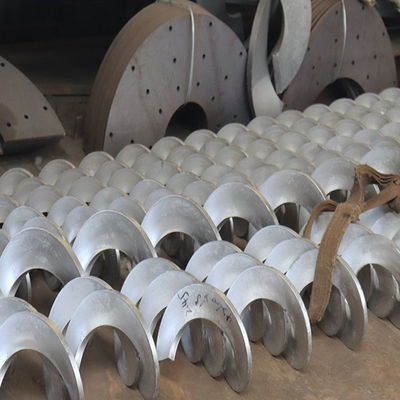 Espiral de la máquina del transportador de tornillo del cemento del silo del acero inoxidable para el polvo