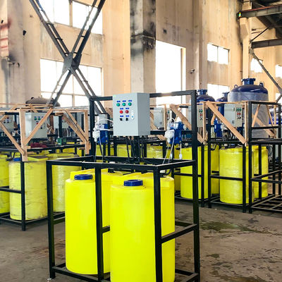 Sistema de dosificación automática de productos químicos de PE vertical integrado 500L/H
