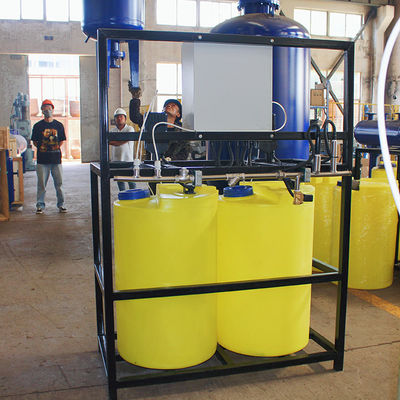 Sistema de dosificación automática de productos químicos de PE vertical integrado 500L/H