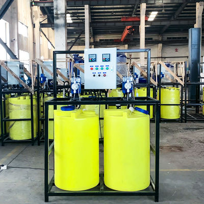 Sistema de dosificación automática de productos químicos de PE vertical integrado 500L/H