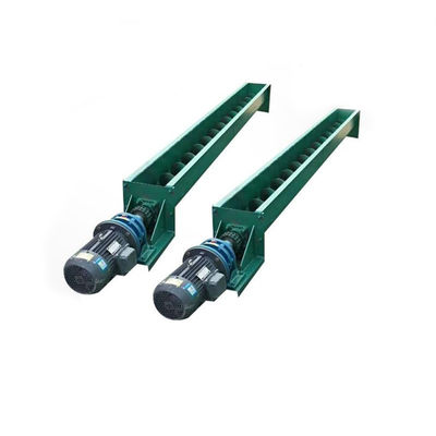 Transportador de tornillo de pellets sin eje de acero inoxidable Sinfín espiral de cemento