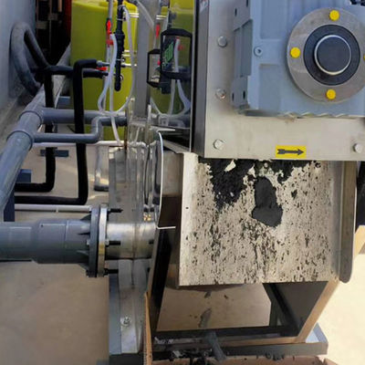 Máquina de desecación Volute automática de desecación del equipo del barro de la prensa de tornillo