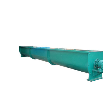El tipo transportador de Shaftless U de tornillo espiral de la cal inclinó industrial horizontal