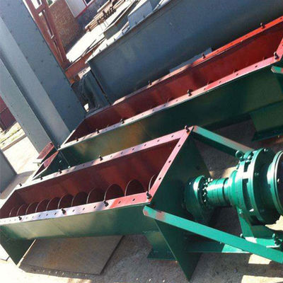El tipo transportador de Shaftless U de tornillo espiral de la cal inclinó industrial horizontal