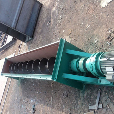 El tipo transportador de Shaftless U de tornillo espiral de la cal inclinó industrial horizontal