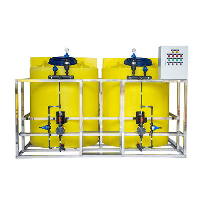 PAC/PAM Automatic Dosing System Integrated para la dosificación y el revolvimiento de disolución