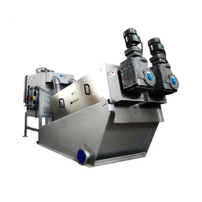 Tarifa de desecación de la deshidratación de la máquina del barro espiral automático SS304 alta