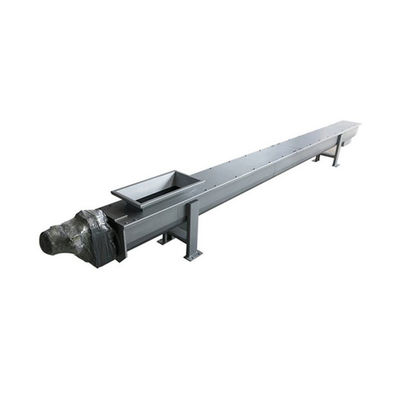 Shaftless SS en forma de "U" cementa el transportador de tornillo para la cal del carbón pulverizado del pienso