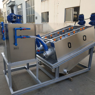Máquina de desecación del barro Volute para la prensa de tornillo Volute de acero inoxidable de la orina del excremento