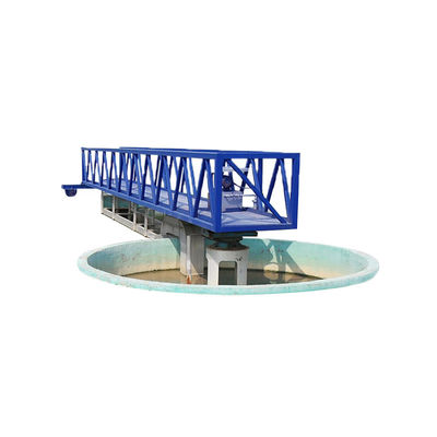 medio puente de la impulsión 1.5kw-30kw del fango de barro del raspador del puente lleno central automático del sistema