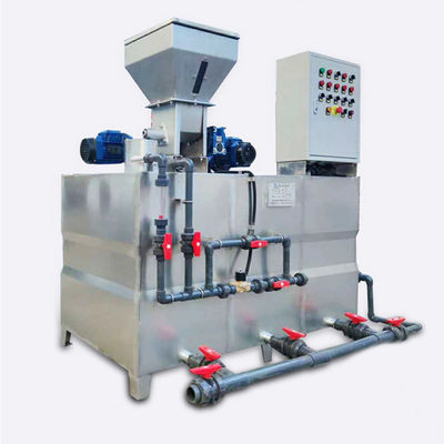 Polvo de PAM Automatic Dosing System Dry que dosifica la máquina 3500L/H