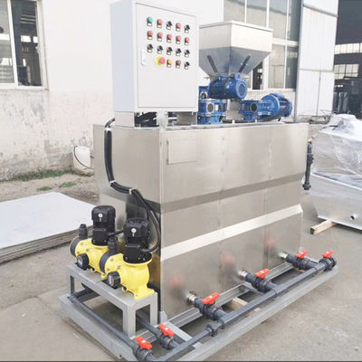 Polvo de PAM Automatic Dosing System Dry que dosifica la máquina 3500L/H