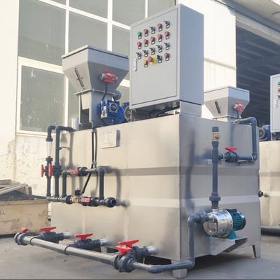 Polvo de PAM Automatic Dosing System Dry que dosifica la máquina 3500L/H