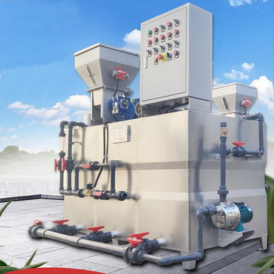 Polvo de PAM Automatic Dosing System Dry que dosifica la máquina 3500L/H