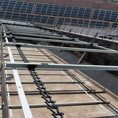 Equipo de cadena no metálico 0.37kw del raspador de barro para la depuradora de aguas residuales urbana