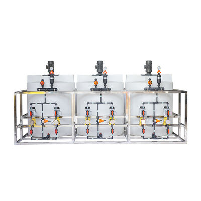 Mezcla de disolución de dosificación automática completa de la máquina 4500L/H integrada