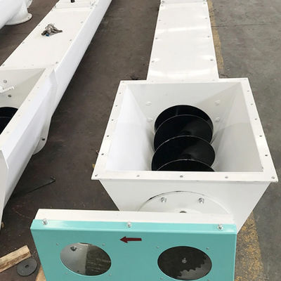 el transportador de tornillo del taladro del transportador de tornillo del 1-40m Shaftless para la basura de aceite camina por el fango la transportación