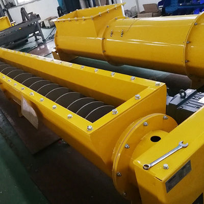 el transportador de tornillo del taladro del transportador de tornillo del 1-40m Shaftless para la basura de aceite camina por el fango la transportación