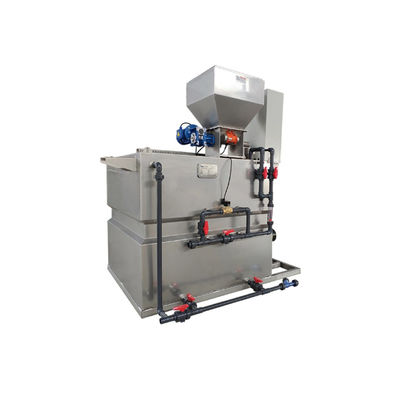 polímero de dosificación químico de la máquina 6000L que dosifica el sistema 2.2KW para el tratamiento de aguas residuales