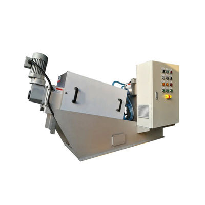 Funcionamiento automático de desecación de la máquina 2.25kw del barro de la prensa de tornillo SS304/316