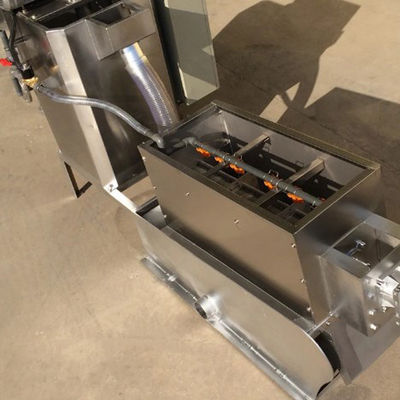 Funcionamiento automático de desecación de la máquina 2.25kw del barro de la prensa de tornillo SS304/316