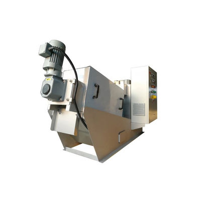 Funcionamiento automático de desecación de la máquina 2.25kw del barro de la prensa de tornillo SS304/316