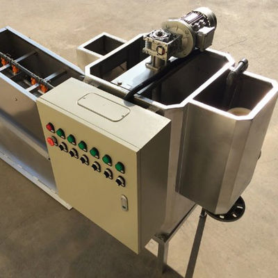 Funcionamiento automático de desecación de la máquina 2.25kw del barro de la prensa de tornillo SS304/316