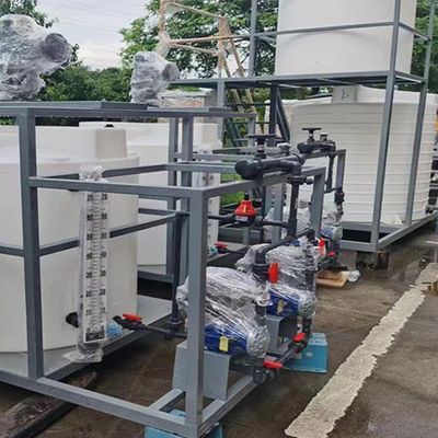 Agua en circulación de enfriamiento química automatizada que dosifica el sistema 5000l/H