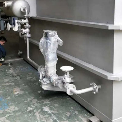 Máquina disuelta de acero de la flotación de aire de carbono 100T/D para el sistema de la filtración de las aguas residuales
